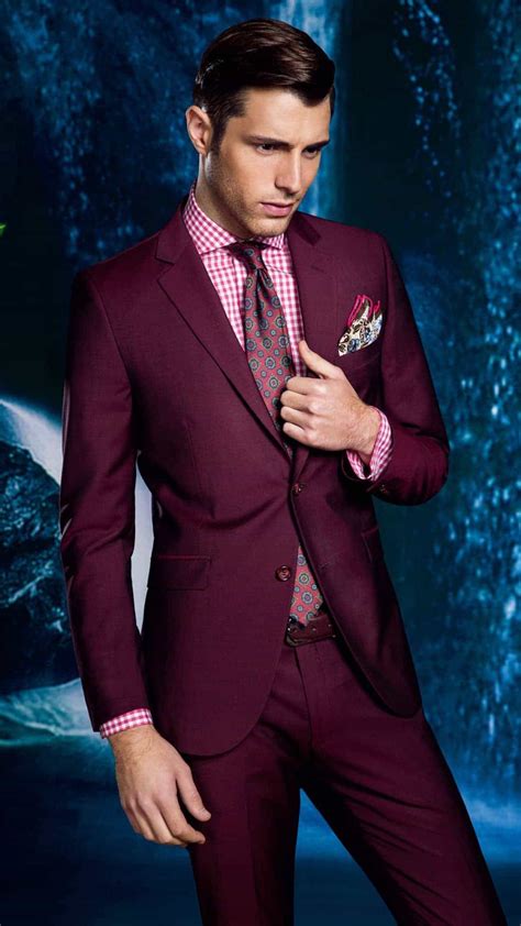 luxury men's designer tailored suits.